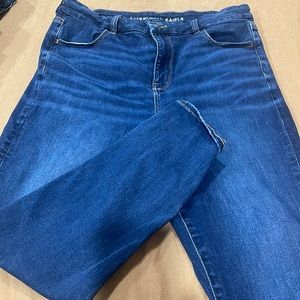 AE next level stretch high rise skinny jeans